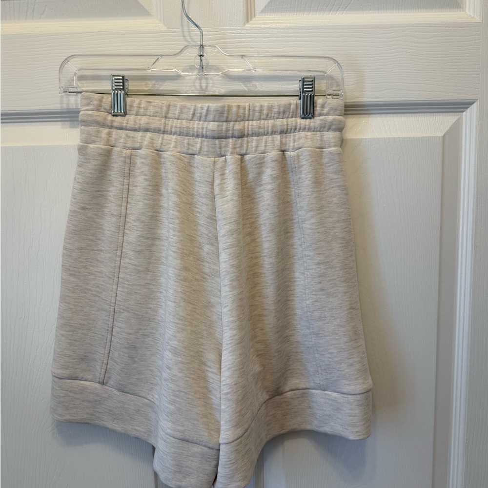 Varley Light Gray Athletic Shorts